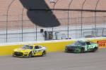 Kyle Busch succumbs to wall in bid to win on home track