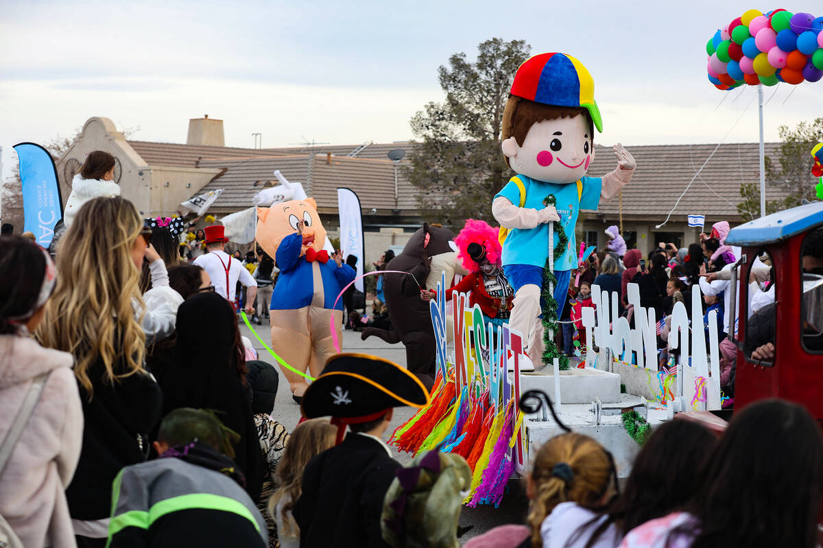 A parade for the Jewish holiday of Purim hosted by the Israeli American Council at their clubho ...