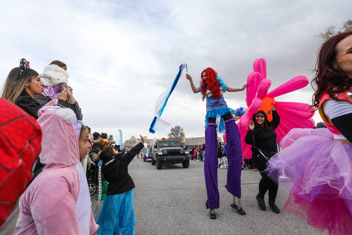 A parade for the Jewish holiday of Purim hosted by the Israeli American Council at their clubho ...