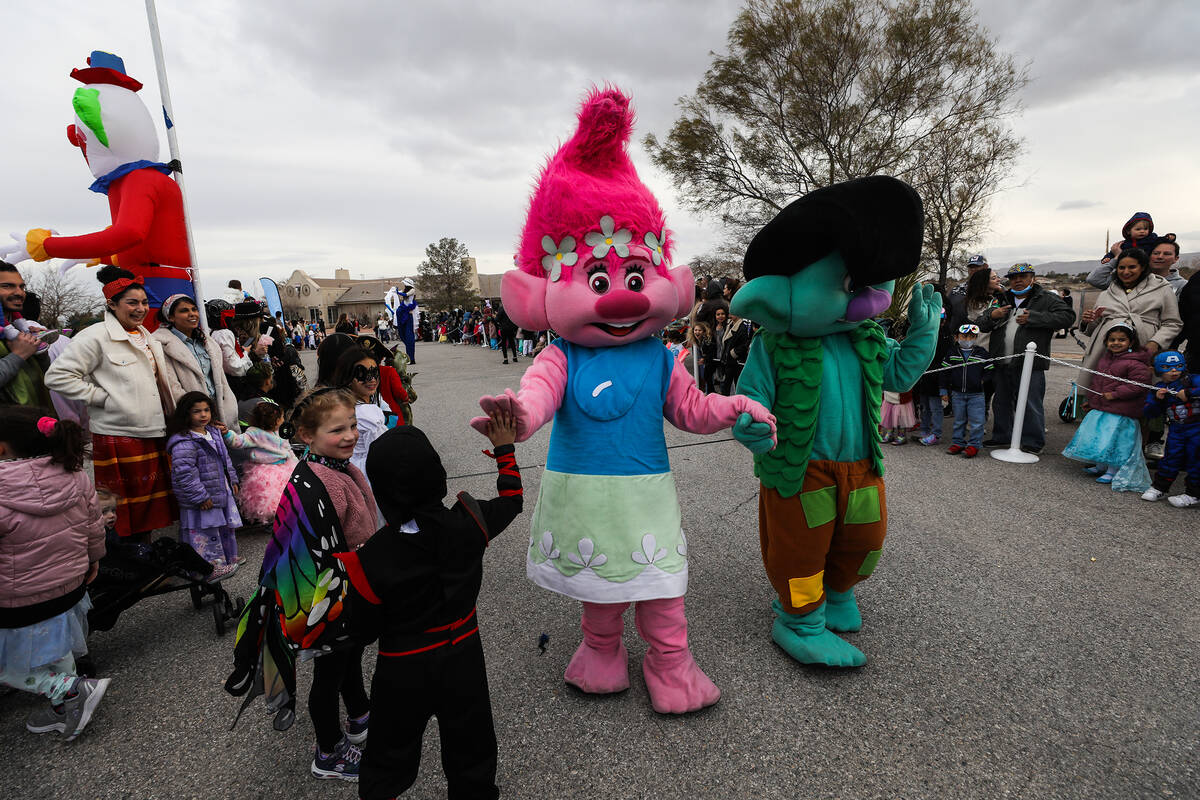 A parade for the Jewish holiday of Purim hosted by the Israeli American Council at their clubho ...
