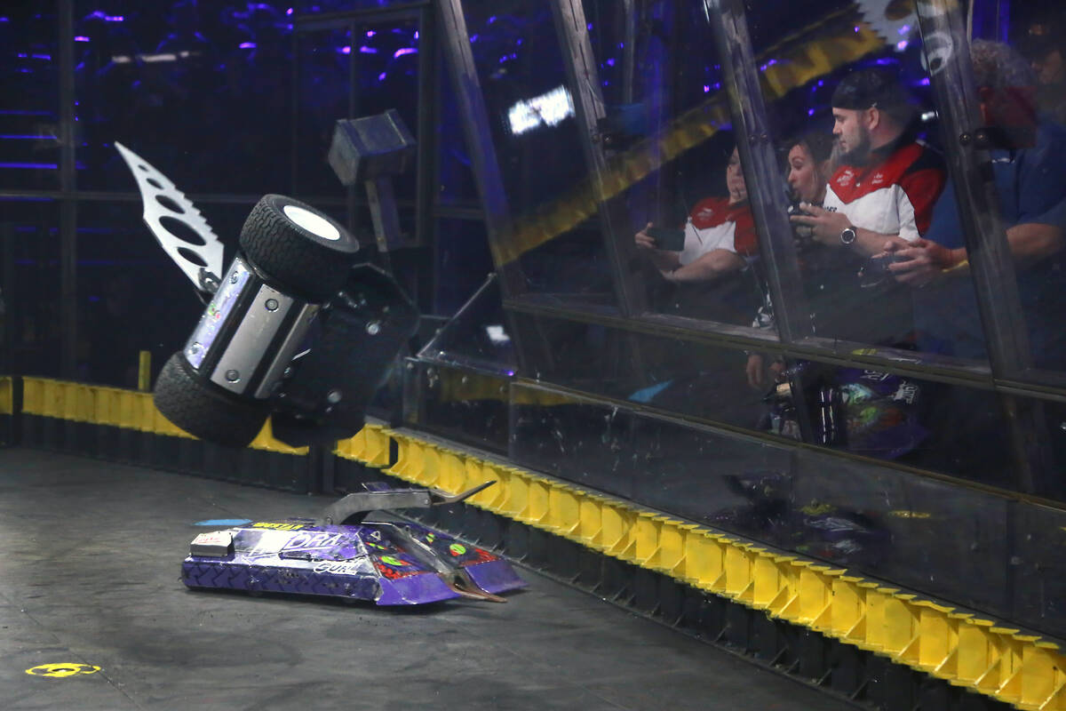 Bots fight to the death, or at least to a clear conclusion, at "BattleBots: Destruct-A-Thon," s ...