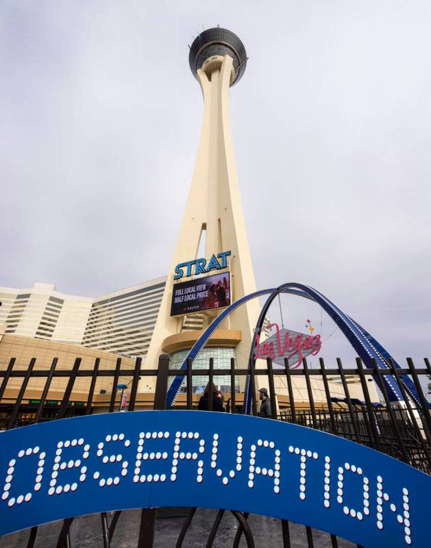 A new observation deck, built to have a place from where to look at the Gateway Arches, is seen ...