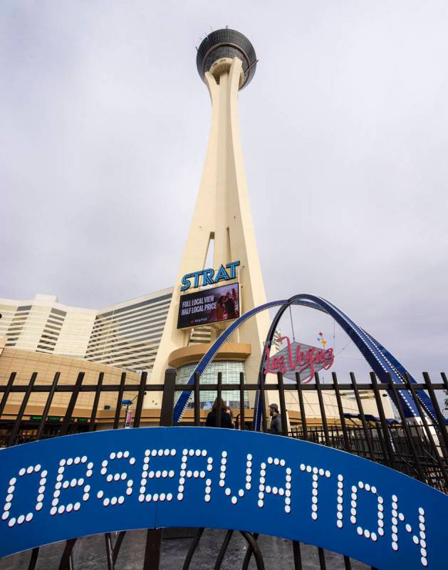 Attractions 360° on X: Almost done! The New Downtown Las Vegas Gateway Arch.  Located next to Stratosphere Tower.  / X