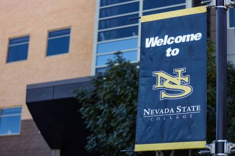 Nevada State College in Henderson, Tuesday, Nov. 29, 2022. The school will become Nevada State ...