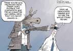 CARTOONS: These are the people who like to be blindfolded