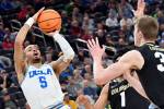 UCLA eating well in Las Vegas despite defensive star’s absence