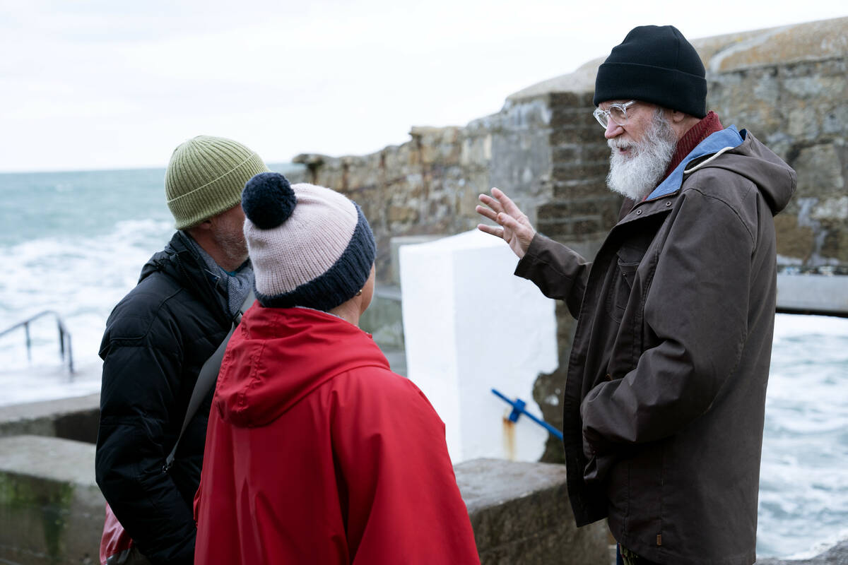 Dave Letterman explores the sights and people of Dublin. (Disney/Laura Radford)