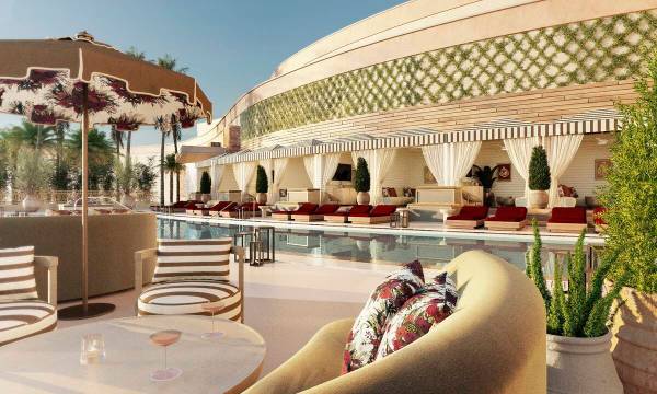 The Rouge Cabanas at Red Rock Resort (courtesy Station Casinos)