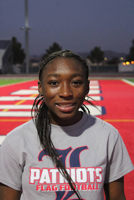 Liberty's Trystin Mitchell is a member of the Nevada Preps All-Southern Nevada flag football team.
