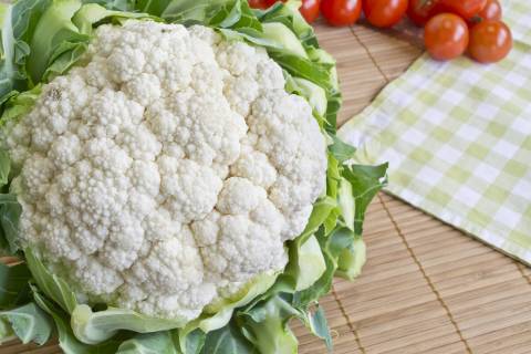 Cauliflower is high in vitamins C and K, and is also a good source of folate, which supports ce ...