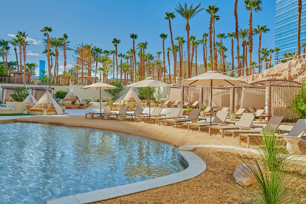 The pool at Virgin Hotels Las Vegas. (Virgin Hotels Las Vegas)