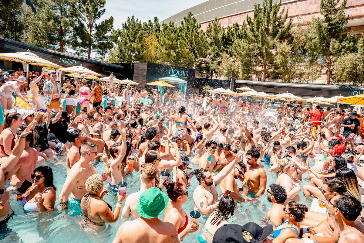 The Hottest Beach Club in Las Vegas Just Reopened — With Jungle