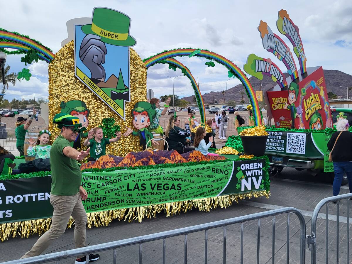 The Super Summer Theatre float. (Mark Credico)