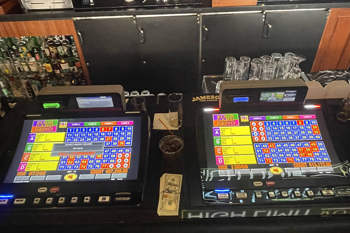 A local couple won a total of $100,288 on side-by-side video keno machines Saturday, March 11, ...