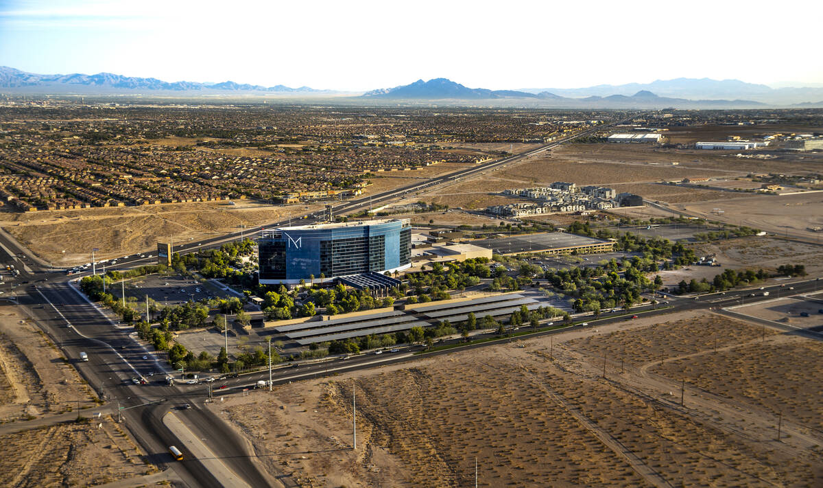 The M Resort, located at the corner of Las Vegas Boulevard and St. Rose Parkway in Henderson, i ...