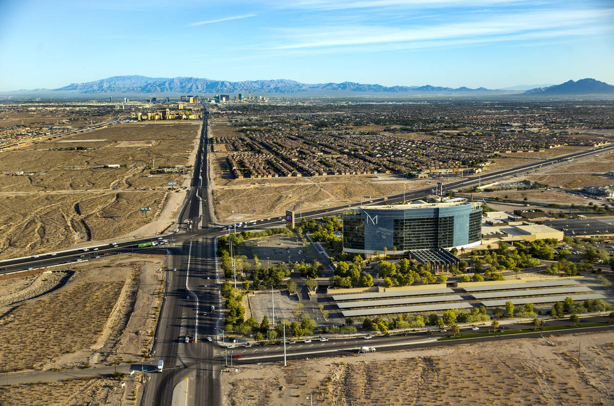 The M Resort, located at the corner of Las Vegas Boulevard and St. Rose Parkway in Henderson, i ...
