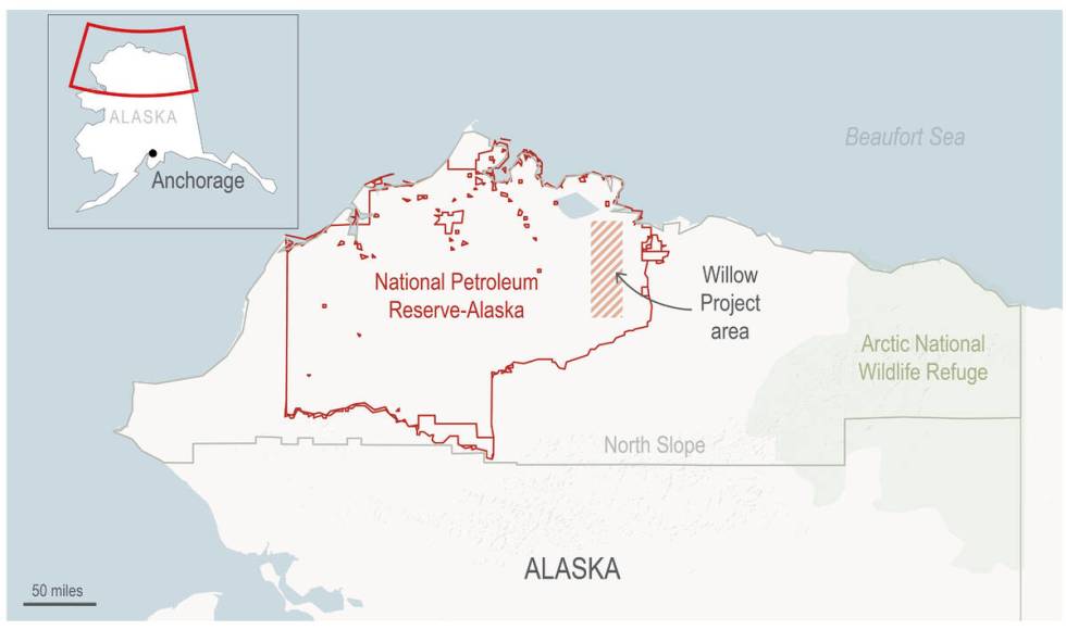 Supporters say a major oil project President Joe Biden is OK'ing on Alaska’s petroleum-r ...