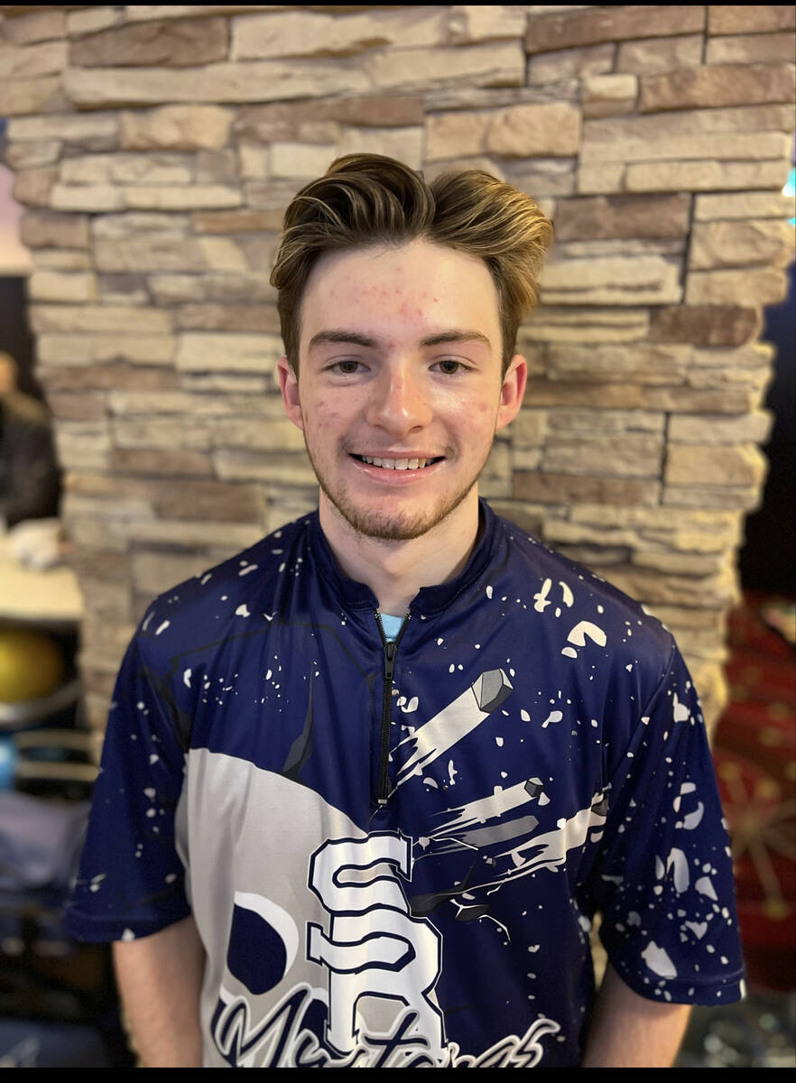 Shadow Ridge's Seth Stovall is a member of the Nevada Preps All-Southern Nevada boys bowling team.