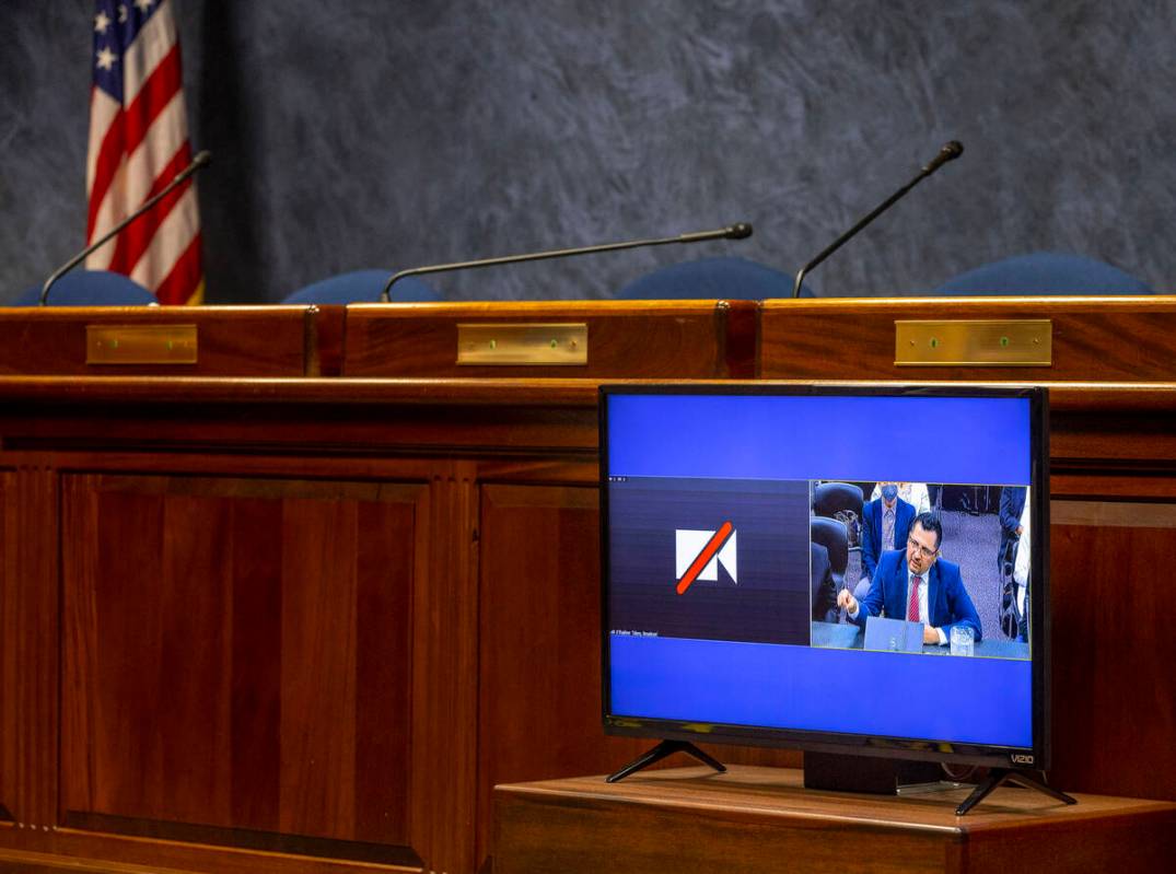 Senator Edgar Flores talks about his promoting of the End of Life Options Act (SB 239) during a ...