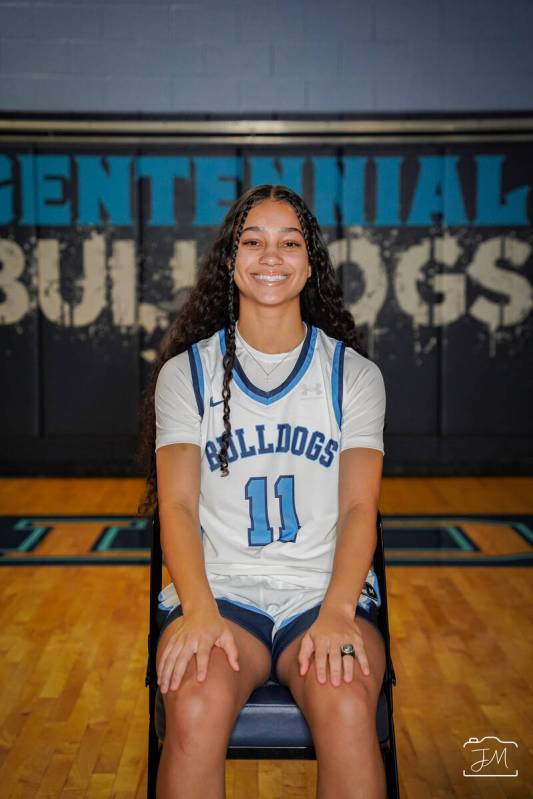 Centennial's Danae Powell is a member of the Nevada Preps All-Southern Nevada girls basketball ...