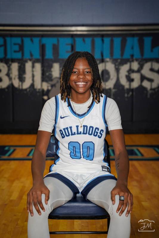 Centennial's Kaniya Boyd is a member of the Nevada Preps All-Southern Nevada girls basketball t ...