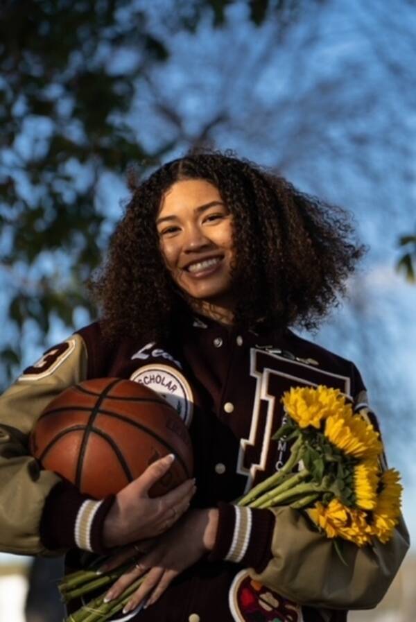 Faith Lutheran's Leah Mitchell is a member of the Nevada Preps All-Southern Nevada girls basket ...