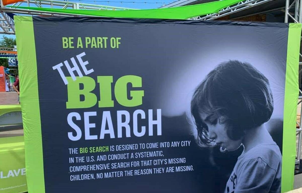 Big Search membantu menemukan 21 anak hilang di Las Vegas Valley