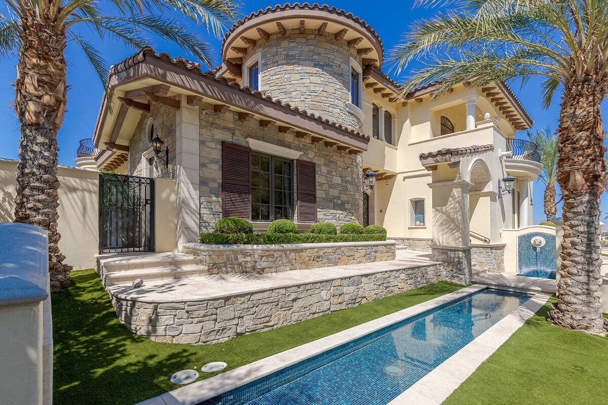 Lake Las Vegas mansion sells for 5.95 million. (Salomon Investments)