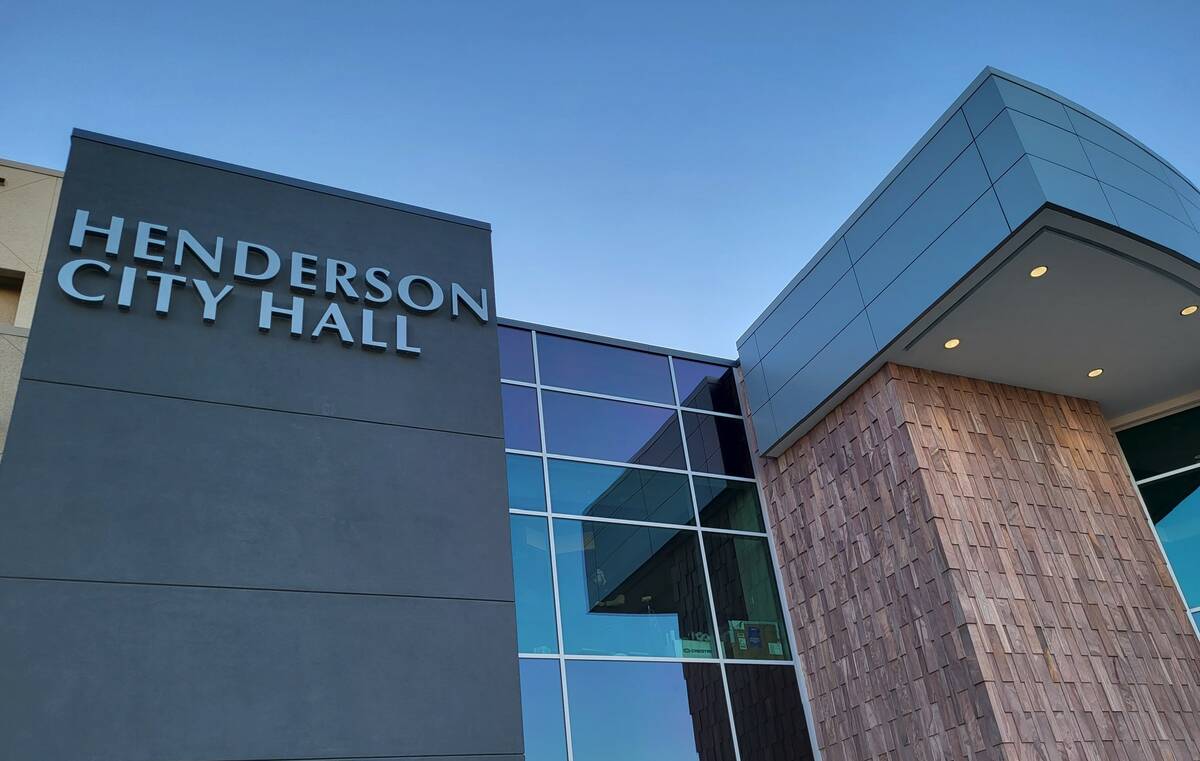 Henderson City Hall (Mark Credico)
