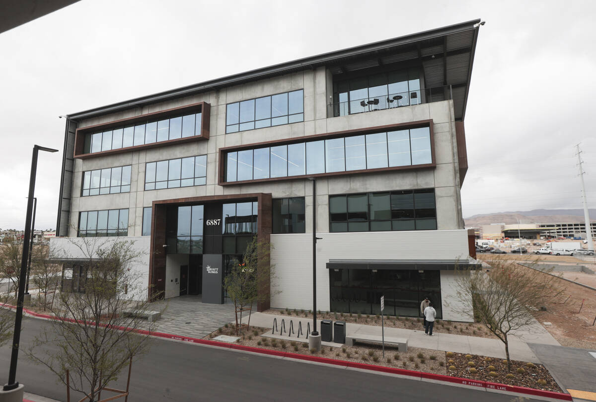 DraftKings moves into new southwest Las Vegas offices