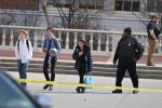 Denver school shooting leaves 2 admins hospitalized, manhunt underway