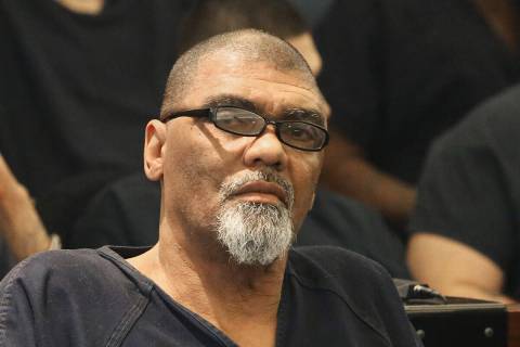 Frederick Martin appears in court in 2018 in Las Vegas. (Bizuayehu Tesfaye/Las Vegas Review-Jou ...