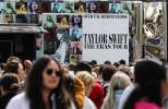 ‘Super excited’: Fans wait hours for Taylor Swift merchandise in Vegas
