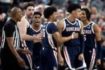 Hometown hero Julian Strawther lives dream in Gonzaga victory