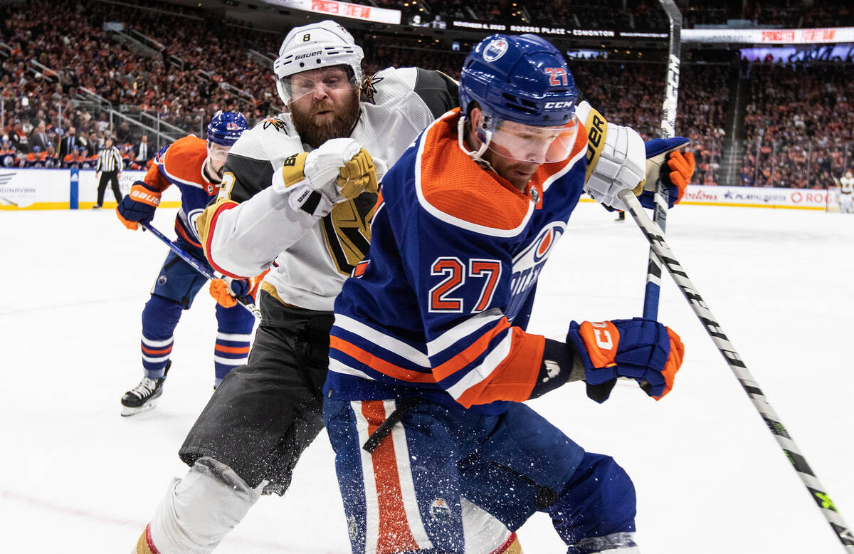 Edmonton Oilers - At left wing, number 27.