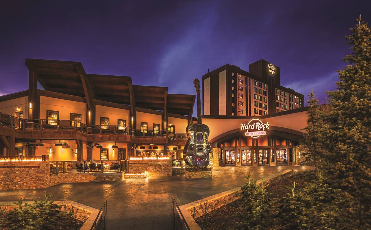 The Hard Rock hotel-casino at Lake Tahoe in Northern Nevada. (Courtesy of Hard Rock Lake Tahoe)