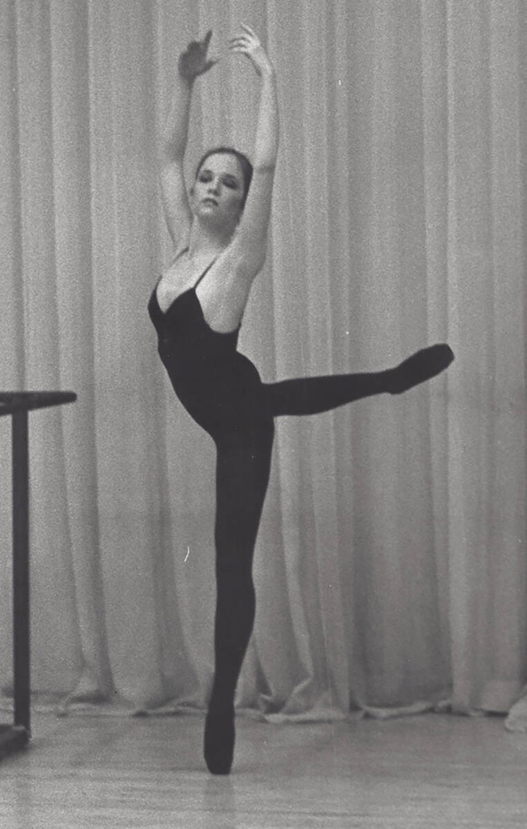 An undated photo of Lea Thompson, who grew up dancing and performed with Minnesota Dance Theatr ...