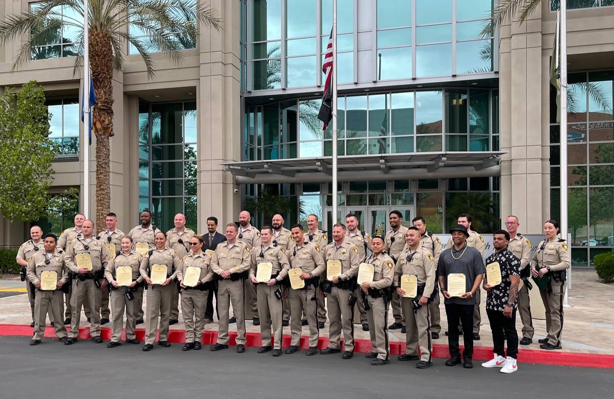 Honorees for LVMPD's Commendation Ceremony - March 29, 2023.