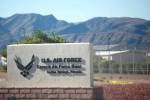 US airman based at Creech dies in Las Vegas