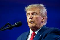 FILE - Former President Donald Trump speaks at the Conservative Political Action Conference, CP ...