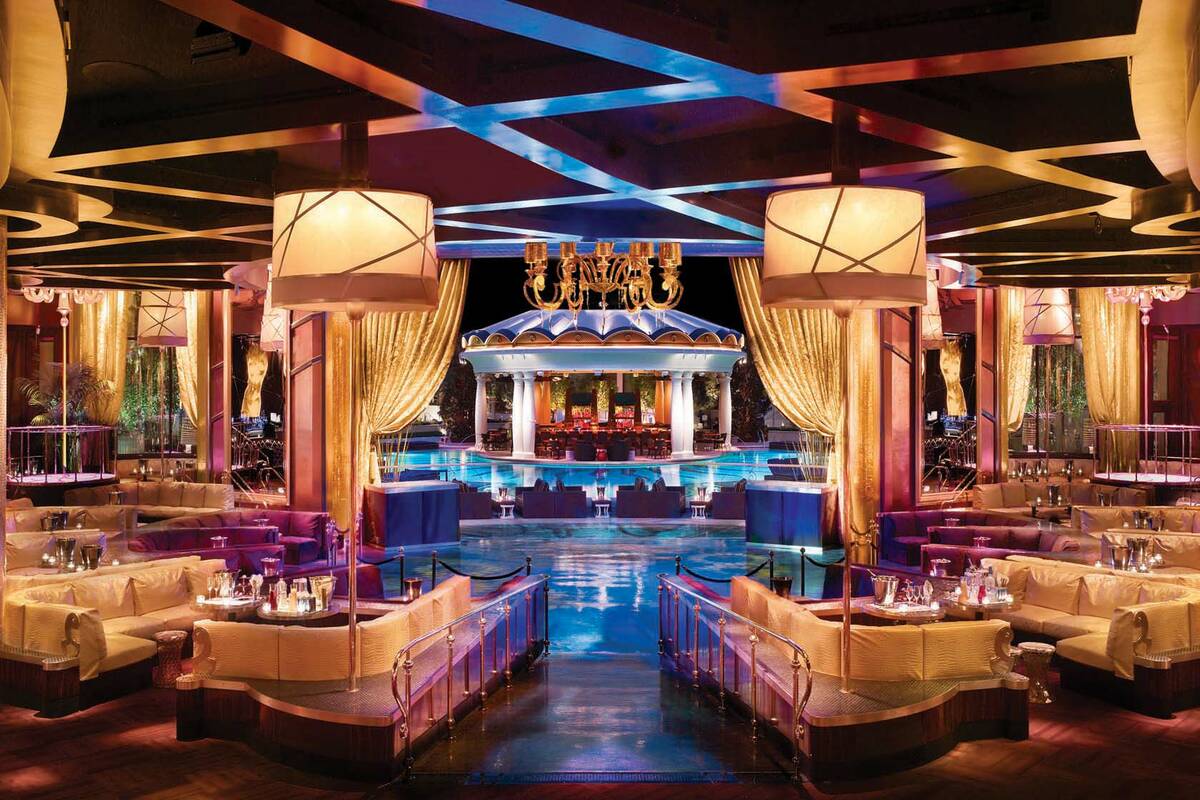 The inside of XS Nightclub at the Wynn Las Vegas. A man is facing felony counts of theft and la ...