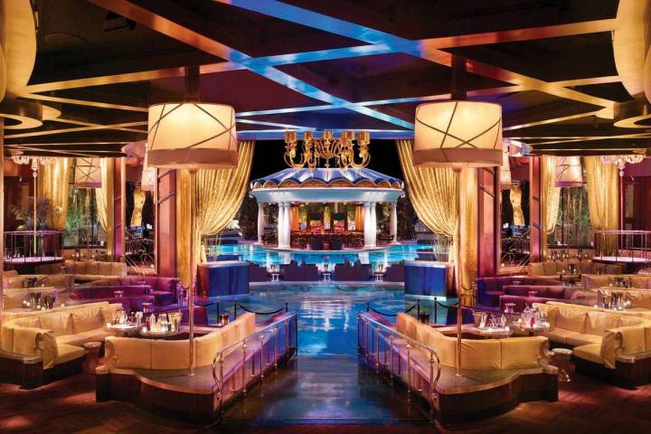 The inside of XS Nightclub at the Wynn Las Vegas. A man is facing felony counts of theft and la ...