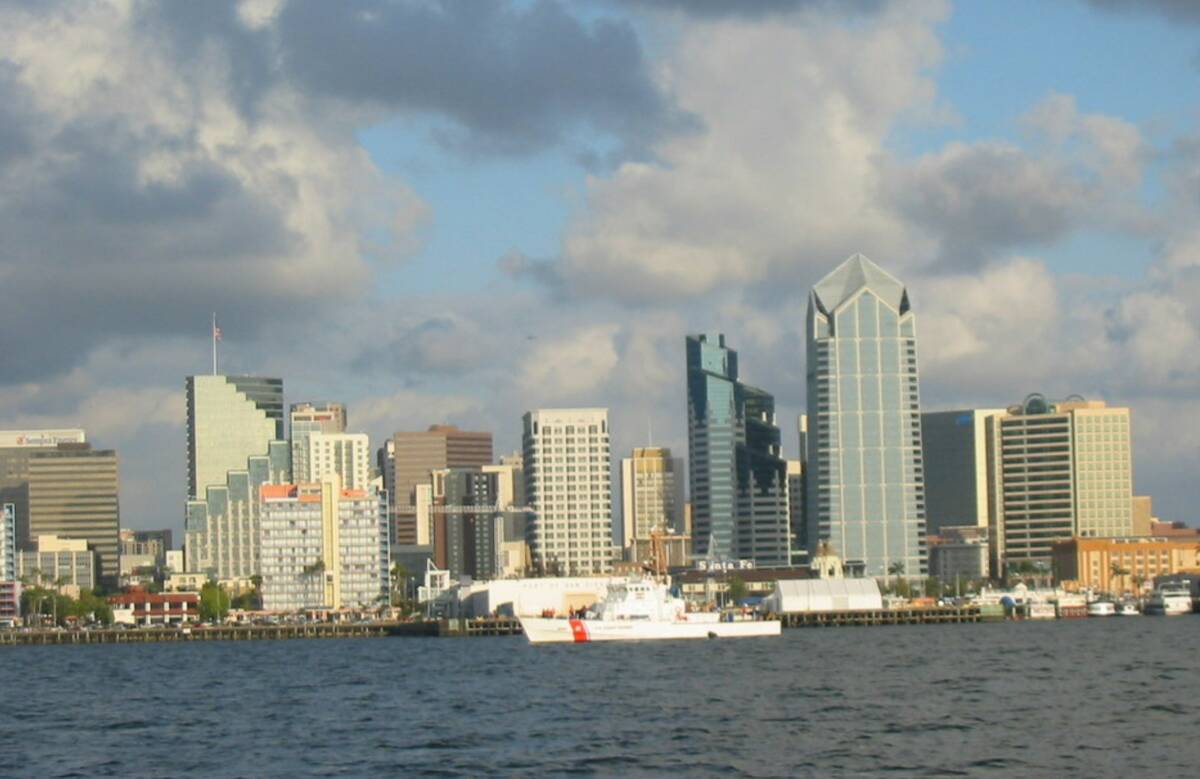 The San Diego skyline. (courtesy)