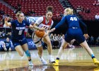 Lady Rebels overcome slow start, roll past UNR in MW tourney
