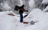 ‘Godzilla bomb of snow’: Stranded California residents need food, plows