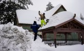 Southern California mountain residents could be snowed in a week