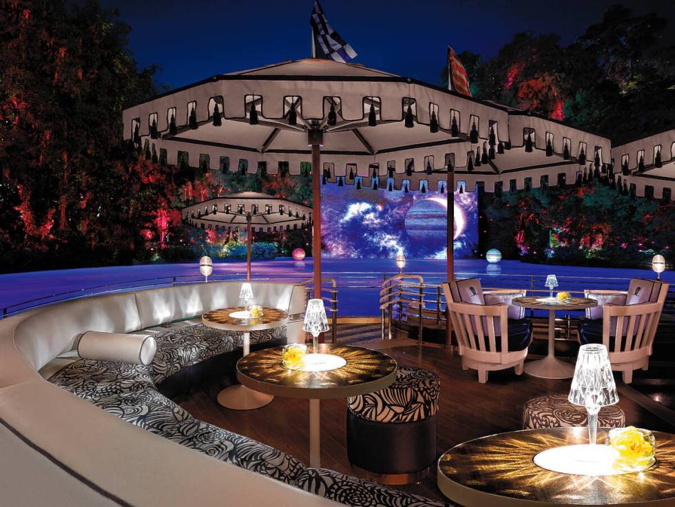 Aft Cocktail Deck di Lake of Dreams di Wynn Las Vegas on the Strip diluncurkan pada musim semi 202...