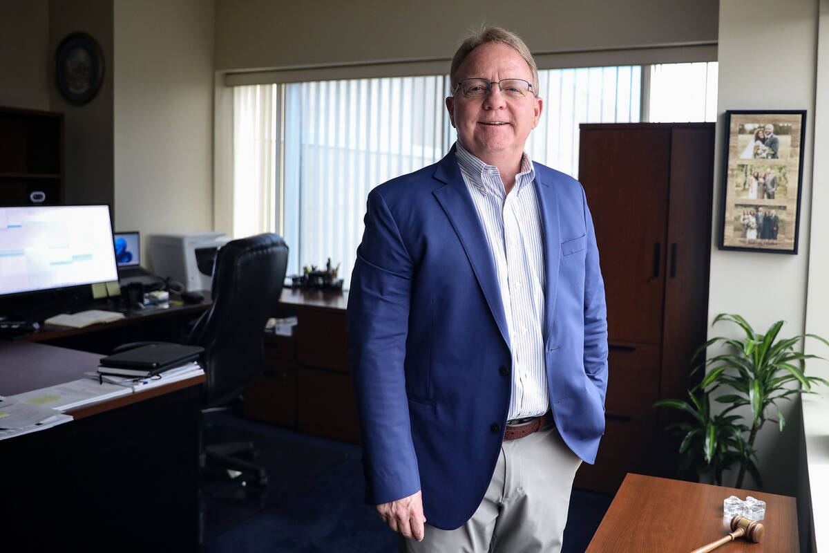Tom Burns, the new director of the Governor’s Office of Economic Development, in his off ...