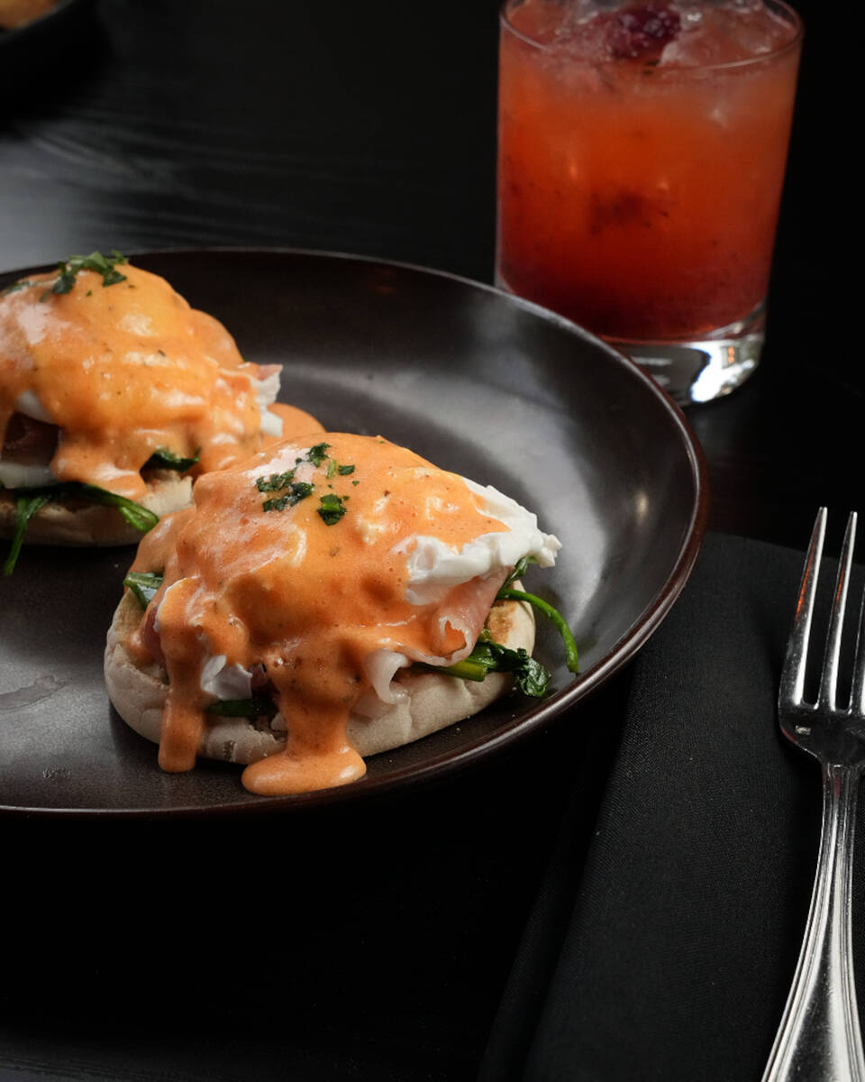 Locale Benedict for spring brunch 2023 from Locale Italian Kitchen in Las Vegas. (Locale Italia ...