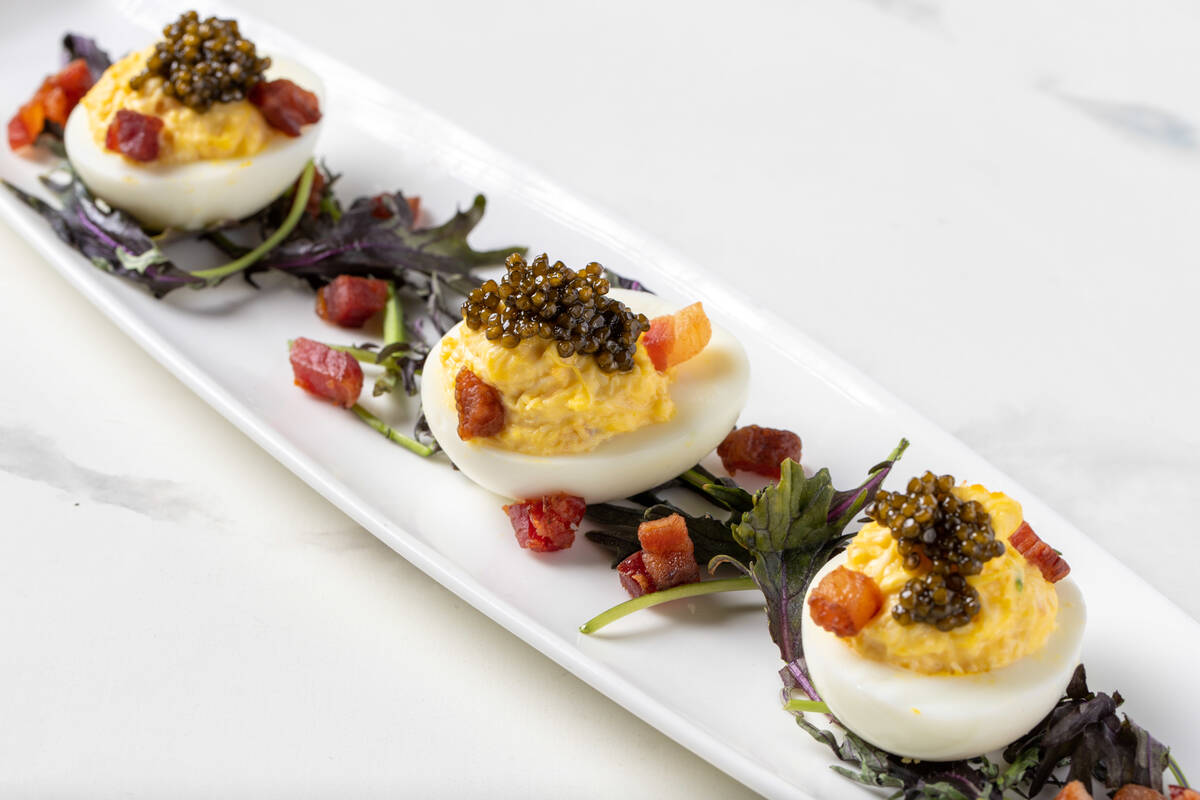 STK in The Cosmopolitan of Las Vegas is offering Dungeness crab deviled eggs for Easter Sunday ...